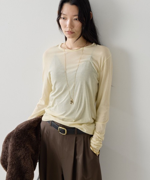 新色イエロー登場！】【累計販売1万5千枚以上！】【La nature linge