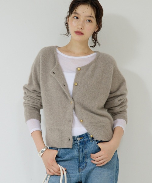 GALLARDAGALANTE（ガリャルダガランテ）の「【累計販売1万枚以上！】【La nature linge】NEWロングスリーブTシャツ（Tシャツ/カットソー・レディース・ライトグリーン/チャコールグレー/ブラック/ホワイト/オレンジ/ピンクベージュ/サックスブルー/ブラウン/ブルー/レモンイエロー/モカ・FREE）」の17枚目の写真