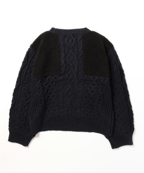 最終値下げ【新品】CAROLINA GLASER(カロリナグレイサー)ボアニット CAROLINA GLASER（カロリナ グレイサー）の「CAROLINA GLASER