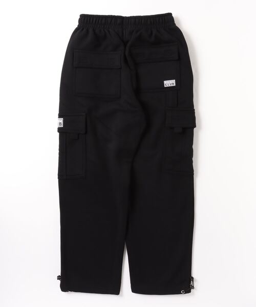 PRO CLUB （プロクラブ）の「HEAVY WEIGHT FLEECE CARGO PANTS（スウェットパンツ・メンズ・ブラック・M/S/L）」の2枚目の写真