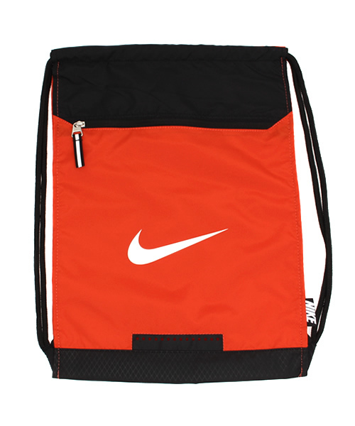 NIKE（ナイキ）の「WEGO/NIKEトレーニングジムサック（バックパック/リュック・レディース・ブラック/ネイビー/ブルー/グリーン/レッド/オレンジ/グレー・FREE）」の7枚目の写真