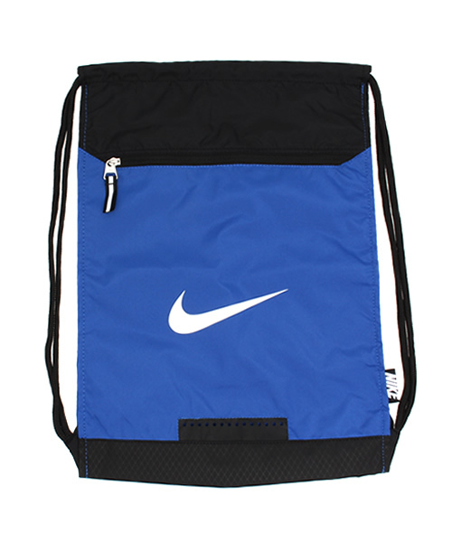 NIKE（ナイキ）の「WEGO/NIKEトレーニングジムサック（バックパック/リュック・レディース・ブラック/ネイビー/ブルー/グリーン/レッド/オレンジ/グレー・FREE）」の5枚目の写真