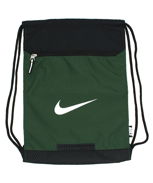 NIKE（ナイキ）の「WEGO/NIKEトレーニングジムサック（バックパック/リュック・レディース・ブラック/ネイビー/ブルー/グリーン/レッド/オレンジ/グレー・FREE）」の4枚目の写真