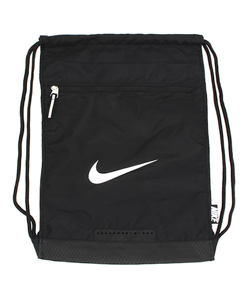 NIKE（ナイキ）の「WEGO/NIKEトレーニングジムサック（バックパック/リュック・レディース・ブラック/ネイビー/ブルー/グリーン/レッド/オレンジ/グレー・FREE）」の2枚目の写真