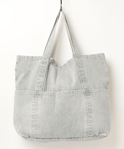Guess（ゲス）の「GUESS Originals Hickory Tote トートバッグ（トートバッグ・メンズ・グレー・ONE SIZE）」の6枚目の写真