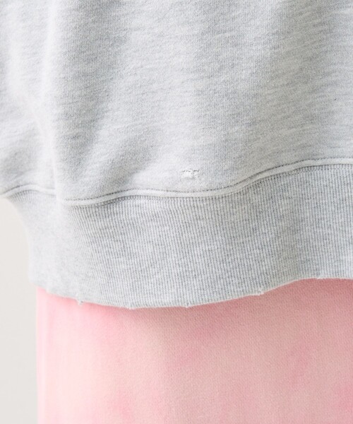 FREAK'S STORE（フリークスストア）の「ダメージ フロッキースウェット（スウェット・レディース・チャコール/ライトグレー・ﾌﾘ-）」の22枚目の写真