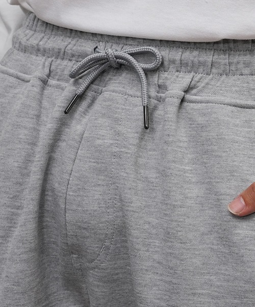 MinoriTY（マイノリティ）の「【MinoriTY】毛玉ができないテーパードスウェットパンツ メンズ ルーズフィット サルエルパンツ ジャージ（スウェットパンツ・メンズ・チェック/杢グレー/オートミール/ブラック/パープル/カーキ/ブラウン・XL/M/L/S）」の8枚目の写真