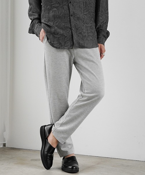 MinoriTY】毛玉ができないテーパードスウェットパンツ メンズ ルーズ