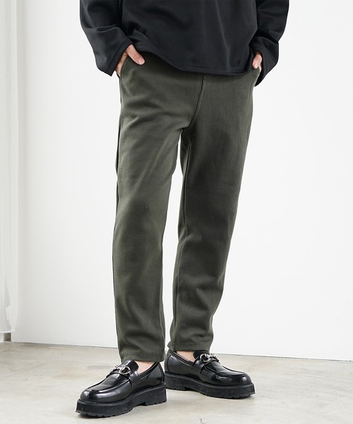 MinoriTY】毛玉ができないテーパードスウェットパンツ メンズ ルーズ