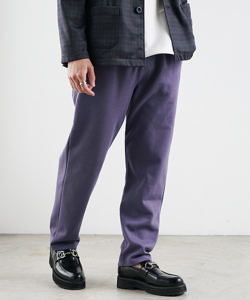 セール】【MinoriTY】毛玉ができないテーパードスウェットパンツ