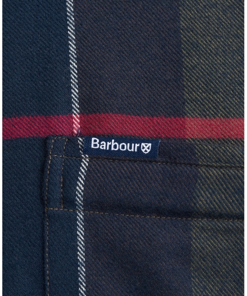 Barbour(バブアー)の「Edderton タータンチェック ボタンダウン シャツ(テーラードフィット)(シャツ/ブラウス・メンズ・ベージュ/レッド・XXL/M/L/XL)」の8枚目の写真