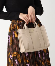 OPAQUE.CLIP | 【2WAY／軽量】スクエアミドルトートバッグ(トートバッグ)