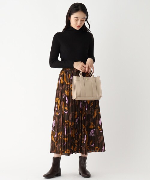 OPAQUE.CLIP（オペークドットクリップ）の「◆【2WAY／軽量】スクエアミドルトートバッグ（トートバッグ・レディース・ゴールド/ベージュ/ブルー/ブラック/グレー・00）」の22枚目の写真