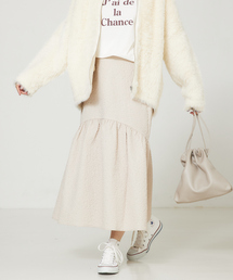 abahouse mavie | エンボスティアードスカート(スカート)