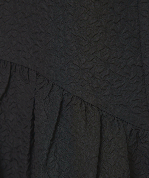 abahouse mavie（アバハウスマヴィ）の「エンボスティアードスカート（スカート・レディース・ブラック/ライム/アイボリー・36/38）」の12枚目の写真