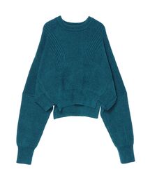 UN3D. | モールショートニットトップ【セットアップ着用可能】(ニット/セーター)