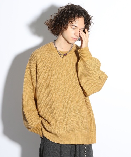 HARE（ハレ）の「シルキータッチアゼニットプルオーバー(HARE)（ニット