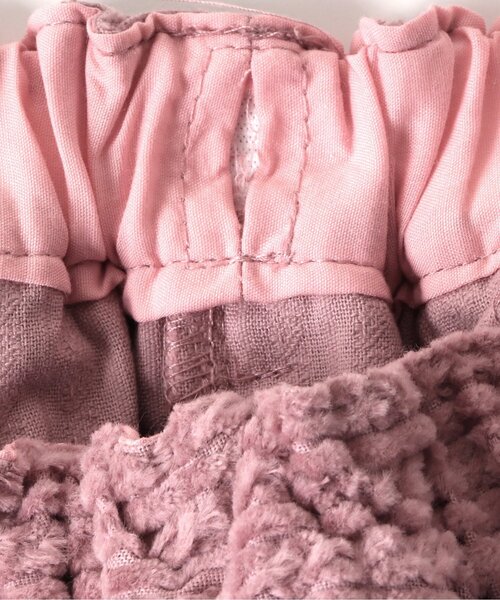 apres les cours（アプレレクール）の「ケーブルコールフリルショートパンツ（その他パンツ・キッズ・ブルー/アイボリー/ピンク/チャコール・80/140/100/130/90/110/120）」の17枚目の写真