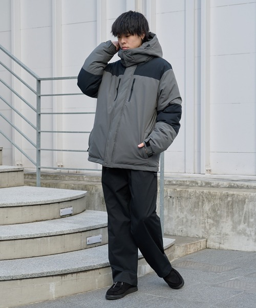 COLONY 2139（コロニートゥーワンスリーナイン）の「ファイバーダウンキリカエジャケット（ダウンジャケット/コート・メンズ・チャコールグレー/ブラック系その他/ブラック・MEDIUM/X-LARGE/LARGE）」の21枚目の写真