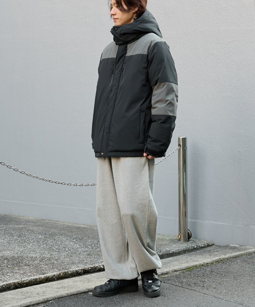 COLONY 2139（コロニートゥーワンスリーナイン）の「ファイバーダウンキリカエジャケット（ダウンジャケット/コート・メンズ・チャコールグレー/ブラック系その他/ブラック・MEDIUM/X-LARGE/LARGE）」の17枚目の写真