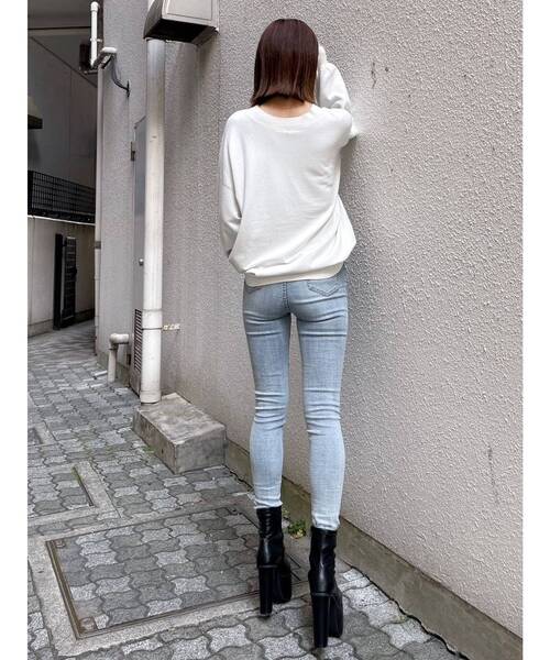 GYDA - ジェイダ GYDA AEONIAN 2WAY LOOSE ニットトップス GYDA（ジェイダ）の「AEONIAN 2WAY LOOSE ニットトップス
