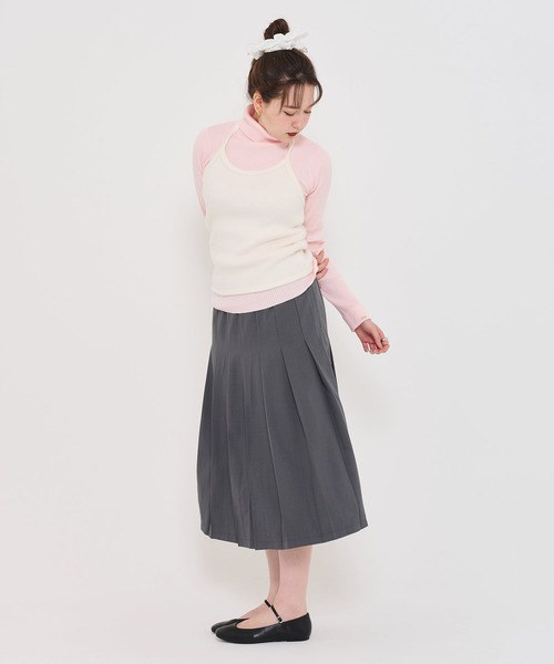 TINA:JOJUN(ティーナジョジュン)の「ホルターネック カットソー TINA:JOJUN(その他トップス・レディース・ホワイト/サックスブルー・M)」の10枚目の写真
