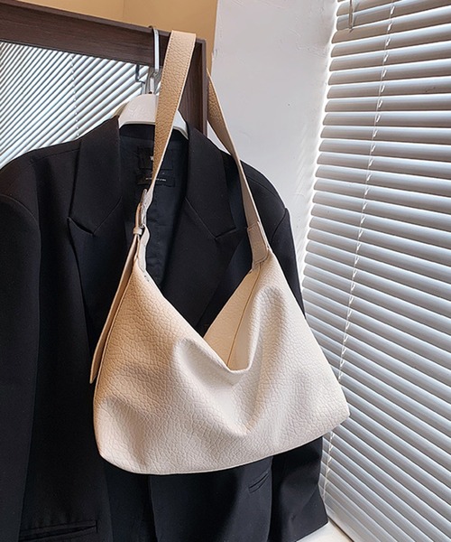 SETUP7(セットアップセブン)の「【SETUP7】PUレザー2WAYショルダーハンドルバッグ KNF049 ※(ショルダーバッグ・レディース・アイボリー/ベージュ/ブラック・FREE)」の21枚目の写真