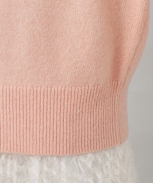 UNTITLED（アンタイトル）の「◆【すっきり＆着映え】レッグオブマトンスリーブ ニット（ニット/セーター・レディース・チャコールグレー/ピンク/オフホワイト/グリーン系/ライトグレー・44/02/04/48/00）」の12枚目の写真