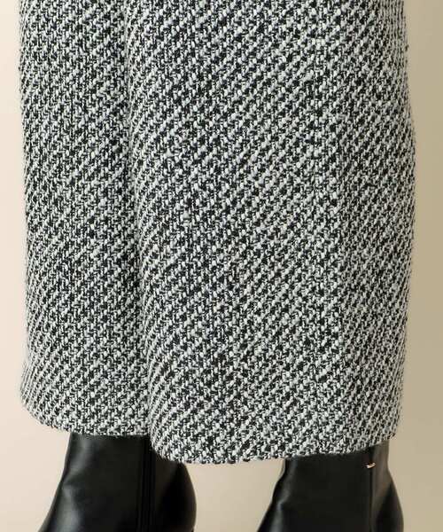 index（インデックス）の「◆ミックスツイードサロペット【洗濯機洗い可】（サロペット/オーバーオール・レディース・アイボリー系3/ブラック系3・38/36/40）」の16枚目の写真