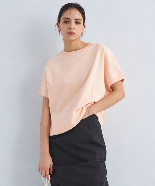 Champion（チャンピオン）の「【別注】＜Champion＞フレンチスリーブ スウェット プルオーバー カットソー（Tシャツ/カットソー・レディース・グレー/ブラック/ライトピンク・FREE）」の4枚目の写真