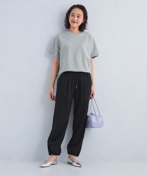 Champion（チャンピオン）の「【別注】＜Champion＞フレンチスリーブ スウェット プルオーバー カットソー（Tシャツ/カットソー・レディース・グレー/ブラック/ライトピンク・FREE）」の10枚目の写真