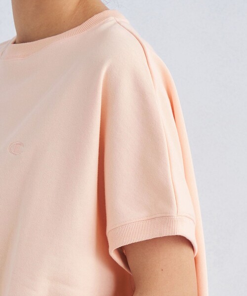 Champion（チャンピオン）の「【別注】＜Champion＞フレンチスリーブ スウェット プルオーバー カットソー（Tシャツ/カットソー・レディース・グレー/ブラック/ライトピンク・FREE）」の15枚目の写真