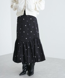 VIS | 小花柄バルーンスカート(スカート)