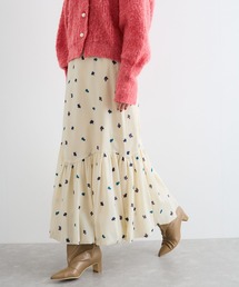 VIS | 小花柄バルーンスカート(スカート)