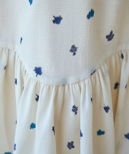 VIS（ビス）の「小花柄バルーンスカート（スカート・レディース・ブラック系その他/ホワイト系その他5・M/S）」の20枚目の写真