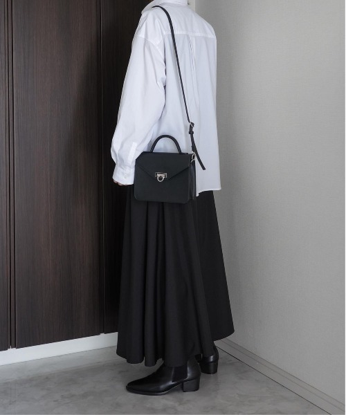 KUUUPY（クーピー）の「T/C Broad Loose Shirt - T/Cブロードルーズシャツ（シャツ/ブラウス・メンズ・ホワイト/ブルー・MEDIUM/SMALL/LARGE）」の19枚目の写真