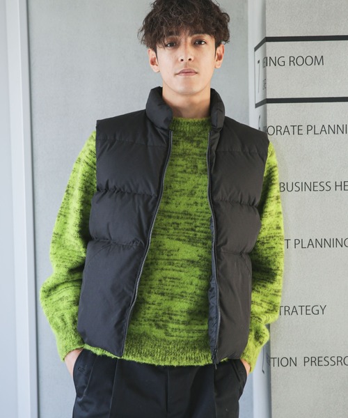 セール】「西川ダウン(R)」スタンドネックダウンベスト（ダウン