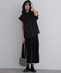 PourVous（プールヴー）の「前後2WAYフリルブラウス（シャツ/ブラウス）」