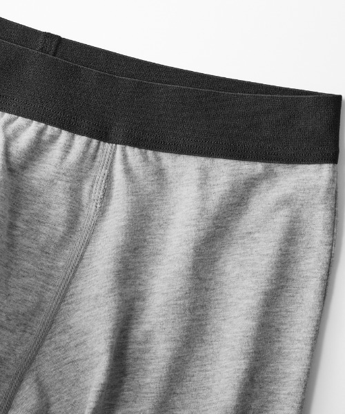 GUNZE（グンゼ）の「GUNZE BASIC/グンゼベーシック　ボクサーパンツ　3枚組（ボクサーパンツ・メンズ・ネイビー/杢グレー/ブラック/その他1・MEDIUM/LARGE/X-LARGE）」の12枚目の写真