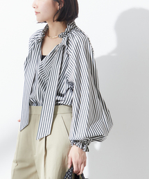 journal standard L'essage | 《追加》CPリボンブラウス(シャツ/ブラウス)