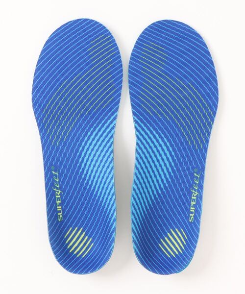 SUPERFEET(スーパーフィート)の「【SUPERfeet】 スーパーフィート ACTIVE Support(インソール/シューズクッション・メンズ・グリーン/ブルー・27-29cm/21-23㎝/26-28cm/21-23cm/23-25cm/23~25cm)」の2枚目の写真