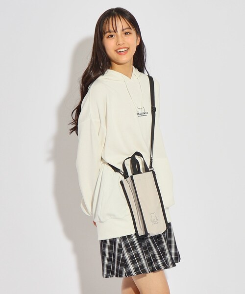 PINK-latte（ピンクラテ）の「◆くまプリントボトルケース（その他・キッズ・ブラック/グレー/ライトブルー・00）」の13枚目の写真