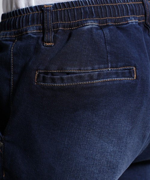 RATTLE TRAP（ラトルトラップ）の「ハイパーストレッチスラブデニムパンツ（デニムパンツ・メンズ・ネイビー/ライトブルー・LL/S/M/L）」の10枚目の写真