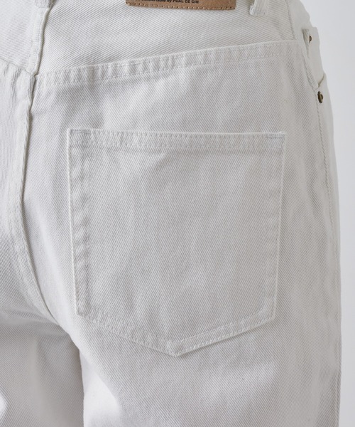 PUAL CE CIN（ピュアルセシン）の「ワンタックワイドパンツ（その他パンツ・レディース・ブラック/オフホワイト/ナチュラル・SMALL/MEDIUM）」の4枚目の写真