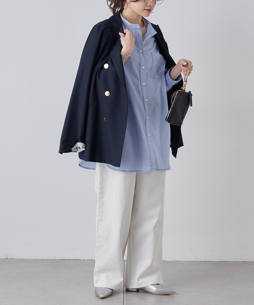 PUAL CE CIN（ピュアルセシン）の「ワンタックワイドパンツ（その他パンツ・レディース・ブラック/オフホワイト/ナチュラル・SMALL/MEDIUM）」の14枚目の写真