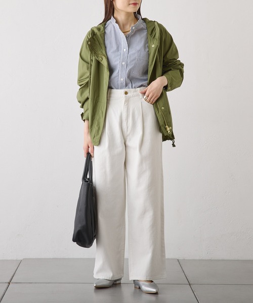 PUAL CE CIN（ピュアルセシン）の「ワンタックワイドパンツ（その他パンツ・レディース・ブラック/オフホワイト/ナチュラル・SMALL/MEDIUM）」の20枚目の写真