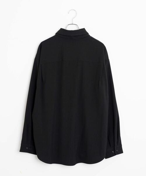 LUCY(ルーシー)の「LUCY/TRボウタイシャツ(シャツ/ブラウス・メンズ・ブラック・LARGE/MEDIUM)」の10枚目の写真