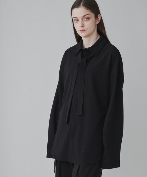 LUCY(ルーシー)の「LUCY/TRボウタイシャツ(シャツ/ブラウス・メンズ・ブラック・LARGE/MEDIUM)」の22枚目の写真