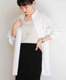 AMERICAN HOLIC（アメリカンホリック）の「サラックール/UVカットフリルシャツチュニック（チュニック）」