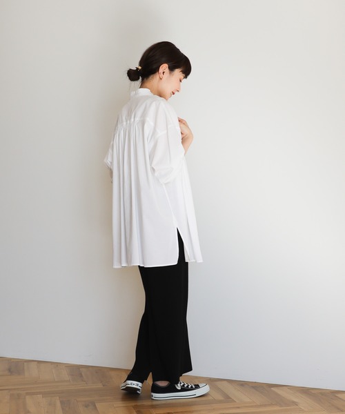 ルネ♡ホワイトフリル半袖チュニック 34 ルネ♡ホワイトフリル半袖チュニック 34 ルネ♡ホワイトフリル